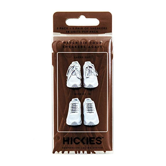 HICKIES 1.0 Original Unisex One Size Fits All Elastic No-Tie Shoelaces