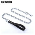 thumbnail image 2 of Dog Chain Leash, Chew Proof Dog Leashfo Dogs' Walking Hiking and Training, 2 of 5