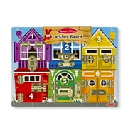 Melissa & Doug Latches Wooden Activity Board - FSC Certified Materials