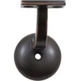 thumbnail image 5 of Heavy-Duty Aluminum Handrail Bracket with 2-1/8" Round Base, Satin Nickel by Stone Harbor Hardware, 5 of 7