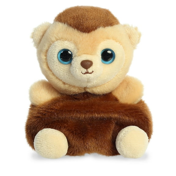 Aurora - Mini Brown Yoohoo - Palm Pals 5" Roodee - Vibrant Stuffed Animal