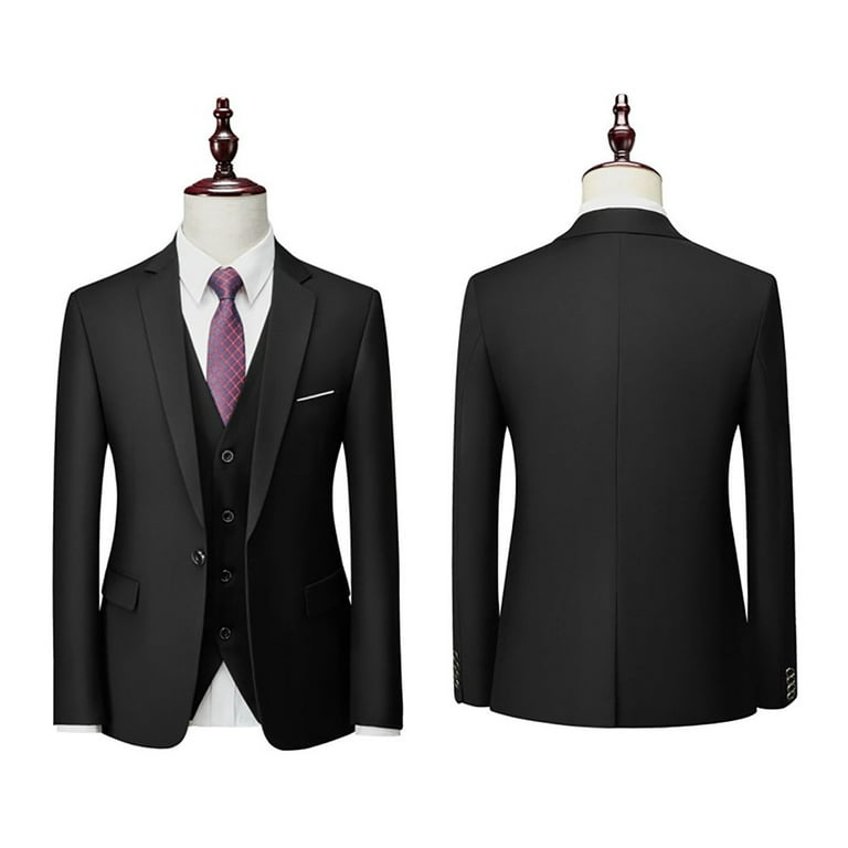 YINECHENCER Black One Piece Dress Novelty Suits For Men Dress With Blazer Traje De Boda Para Black Pinstripe Suit Mens Suits And Ties For Men Flag Gifts for Men Sale Promotion
