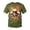 Army Green, variant on Men's Novelty Skull Head T-Shirt Vintage Graphic Tee Shirt Navy XXXL