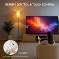 thumbnail image 4 of FRIDEKO HOME 2 Pack Rechargeable Light Bulbs with Touch & Remote Control, Dimmable RGB Bulb, 11 Colors, 4 Timer, E26 Base, 2600mAh, Battery Operated Wireless Light Bulb for Sconces, Lamps, 4 of 11