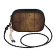 thumbnail image 2 of FORMRS Mini Crossbody Bag for Women Adjustable Shoulder Rope Travel Casual Phone Purse, Wood Grain, 2 of 7