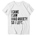 thumbnail image 4 of B91xZ Womens Tops Été 2024 T-Shirt Basique Col Rond Manches Courtes, Blanc S, 4 of 4