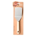 thumbnail image 2 of Cook with Color 12.6-Inch Stainless Steel Griddle Turner with Heat-Resistant Silicone Grip, Taupe, 2 of 5