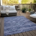 thumbnail image 6 of Addison Rugs Chantille Indoor/Outdoor Transitional Southwest Navy Washable Rectangle Rug, 5' x 7'6", 6 of 6
