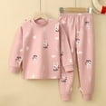 thumbnail image 2 of NIEWTR Toddler Baby Boy Fall Winter Clothes 2-Piece Long Sleeve Top and Jogger Pant Set for BoysFor 1t 2t 3t Long Sleeve Pajamas Set ，4-5 Years, 2 of 4
