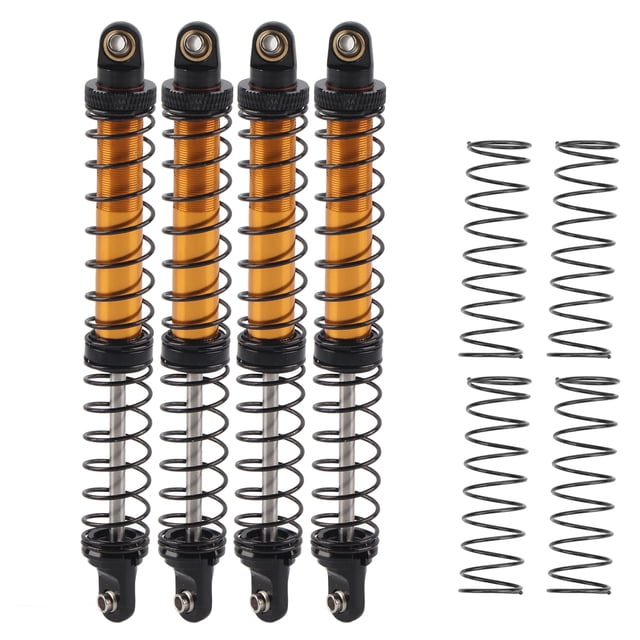 Amortiguadores de suspensión de aceite compatibles con el modelo de coche RC Tamiya CC01, 120 mm.
