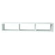 thumbnail image 4 of Estante Repisa Tv Flotante Soporte Minimalista 3 Divisiones Color Blanco, 4 of 4