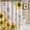 Beige Jaune, variante sur Rideau de Douche Boho Abstrait Marron Mi-Siècle Feuille de Palmier Minimaliste Géométrique Rideau de Salle de Bain Imperméable Tissu Durable avec Crochets en Plastique
