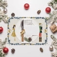 thumbnail image 3 of Dalrosia Merry Christmas The Nutcracker Placemats Set of 4 Christmas Table Mats Winter Table Decorations 12x18 Inch, 3 of 4
