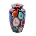 thumbnail image 2 of Exclusive Brazilian Multi Color Agate Finish Cremation Urn by Memorials4u for Human Ashes - Handcrafted Adult Funeral Urn - Affordable Urn for Ashes - Large Urn Deal, 2 of 2