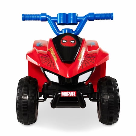 SPIDER-MAN SPIDERMAN ATV, 6V BATTERY POWERED RIDE ON, AGES 18M TO 36M