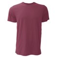 thumbnail image 1 of Canvas - Camiseta Básica de manga corta Unisex - Casual o Deporte/Gym Hombre/Mujer (Granate), 1 of 2