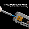 thumbnail image 3 of Titanium Alloy Screwdriver Magnetic Small Maintenance Combination Multifunctional Portable Outdoor EDC Tools, 3 of 6