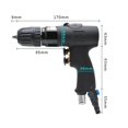 thumbnail image 2 of Perceuse Pneumatique à Vitesse Variable (0,8-10 mm), Interrupteur Avant/arrière - Perceuse à Air Compacte Réversible, 2 of 6