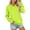 A01 Mint Green, variant on V Neck Sweatshirts Women Cute Casual Style Cozy Sweaters Loose Fit Long Sleeve Pullover Tops Fall Winter Outfits Clothes