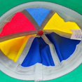 thumbnail image 3 of Adulto niños verano helicóptero hélice cubo sombrero gorra colorido Patchwork libélula con cuentas Cosplay fiesta ajustable SnapbackHat, 3 of 5