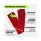 thumbnail image 4 of 6 pzs Calcetines Antideslizantes Con Espinilleras Para Fútbol Belug Rojo, 4 of 5