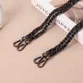 thumbnail image 4 of Correa de Cadena para Bolsa Uxcell [2Pcs] - 47.2 Pulgadas Correas de Bolsa Cruzada de Metal para Uso en Bolsa y Bolso de Mano - [Negro y Negro], 4 of 6