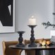 thumbnail image 3 of Decoración hogareña Gwong Hermoso tacto festivo de metal retro de estilo retro con candea delicado contenedor de vela para el hogar Gwong 21080043, 3 of 6