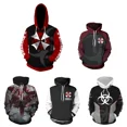 thumbnail image 2 of Sudadera con capucha Evils 4, disfraz de Halloween, chaqueta de Leon Scott Kennedy, suéter, cremallera, ropa, 2 of 4