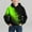 Green C, variant on Kids Yellow Hoodie Boys Gradient Black Soundwave Pullover Youth Hooded Sweatshirt Stretchy Comfortable with Pocket,Size 13-14 T