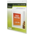 thumbnail image 2 of (3 pack) NuDell Acrylic Sign Holders Support 8.50" x 11" Media - Acrylic - 1 Each - Clear, 2 of 5