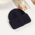 thumbnail image 4 of CoCopeaunt Hats, Women’S Autumn, Winter, And Korean Knit Hats Go With Everything, With Thick, Angora Wool Hats, 4 of 6