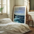 thumbnail image 6 of Big Sur 01 - California Painting Seascape Ocean Coast Waves Landscape Nature Watercolor Unframed Wall Art Print 32 x 48 inches, 6 of 81