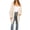 Beige, variant on Vedolay Women's Tops Women's Fashion Suit Open Front Long Sleeve Fitted Ruffle Casual Office Jacket,Beige S