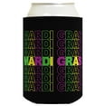 thumbnail image 4 of Mardi Gras Accessories Mardi Gras Word Art 12-Pack Can Coolers Coolies, 4 of 8