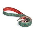 thumbnail image 2 of TIELUTT Christmas Pet Dog Leash 150cm Long Buckle Snowflake Snowman Candy Print Cute Dog No Leash for Large Dogs Soft Dog Leash Medium Dog Leash Set Rhinestones Leash Dog Retractable Leash Small Dog, 2 of 3