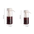 thumbnail image 4 of HLONK 450/600ML Cold Brew Cup with Scale Filter Food Grade Large Capacity Portable Travel Tea Bottle Cold Brew Coffee Maker Jar, 4 of 8