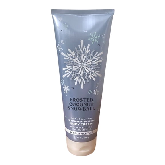 Bath and Body Works Frosted Coconut Snowball Ultimate Hydration Body Cream (8 OZ / 226 g)