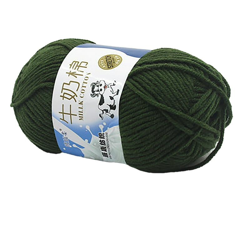 Hesroicy Soft and Warm 5 Strand Wool Yarn Ball for DIY Knitting and Crochet Projects Ideal for Beginners and Sewing Shops