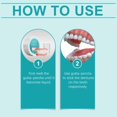 thumbnail image 3 of Minceetbien Dentures, Denture Kit for Instant Restoration, Easy to Wear, Comfortable and Waterproof, Comfortable & Waterproof Fake Teeth Solution for Daily Use (1), 3 of 6