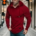 thumbnail image 1 of MHFRRA Sudadera con Capucha, Cálida y Cómoda, Informal, de Manga Larga, para Exteriores, Deportiva, Suave y Acogedora, para Invierno Rojo, 1 of 3