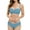 Light Blue, variant on LEBONYARD Tankini Swimsuits for Women,Women Solid Color Blackless Strap Bikini Swimsuit Wine L