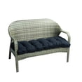 thumbnail image 1 of 1 Uds interior/exterior, cojín de banco de 51 "almohadilla suave para mecedoras cojín de asiento reclinable grueso para negro, 1 of 5