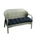 thumbnail image 1 of 1 Uds interior/exterior, cojín de banco de 51 "almohadilla suave para mecedoras cojín de asiento reclinable grueso para negro, 1 of 5
