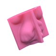 thumbnail image 1 of kurtrusly 3D Human Head Home Decor Moulds Pen Pot Flower Tool Holder Style A 1Set, 1 of 6