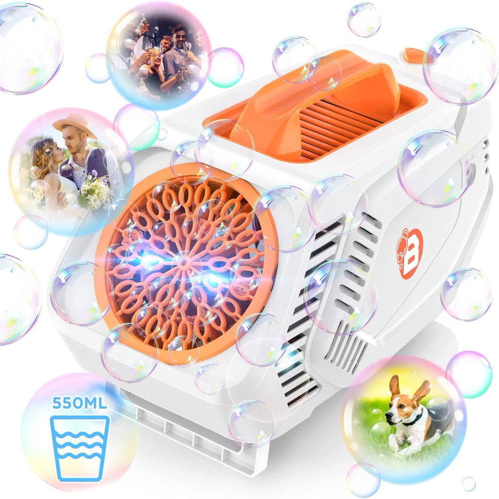 Machine à Bulles Automatique 20000/Min - Avec Lumières LED Pour Fête Extérieure