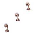 thumbnail image 4 of Riwesomey Tope de puerta de acero sin clavos, soporte antioxidante silencioso, accesorios para muebles montados en la pared, baño, inodoro, bronce rojo Type1 NO1 Riwesomey CBP491349, 4 of 6