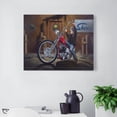 thumbnail image 3 of David Mann Motorcycle Art Gnghost Rider Prints Poster (28) Posters Art Print Wall Photo Paint Poster Hanging Picture Family Bedroom Decor Gift 08x10inch(20x25cm), 3 of 6