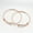 Rose Gold, variant on 5PCS Adjustable Brass Bangles Jewelry Bracelet Making Multi-Colors 2-1/2"(64mm)-Golden