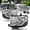 W/Bulb, variant on For 2009-2012 Ford Flex Chrome Headlights Halogen Type Headlamps Assembly Pair