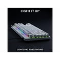thumbnail image 6 of Logitech G PRO X TKL RAPID Tenkeyless Wired Gaming Keyboard, White 920-013132, 6 of 9